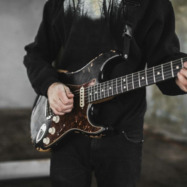 Guitarist in the band